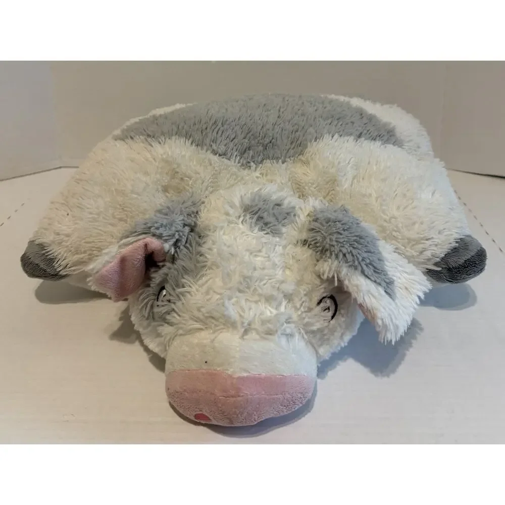 Pua the Pig Disney Moana Gray White Plush Pillow Pet 16